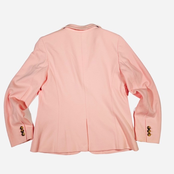 Talbots Petite Aberdeen Cotton Blend Pink Blazer - Picture 14 of 14
